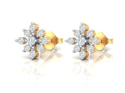Nakshatra Lab Diamond Stud Earring