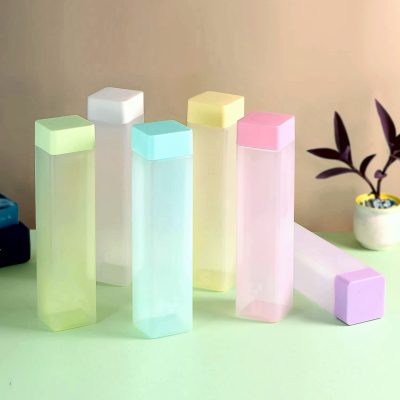 TLBS Square Water Bottle Gift Set (6 pieces) (Multicolour)