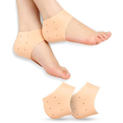 TLBS Heel Pad For Heel Pain Heel Socks Anti Crack Silicon Gel Heel And Foot Protector Moisturizing Socks
