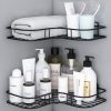 TLBS Corner Shelf Rack Bathroom Corner Organizer Stand Bathroom Organisers Storage Racks Bathroom Shelf/Shelves Corner