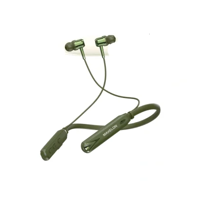 Maxelon Loop Neckband Earphones Black