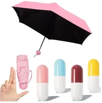 Foldable Mini Capsule Umbrella