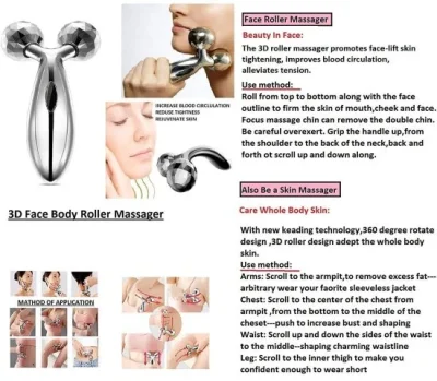 3D Massager Roller Face Body Massager