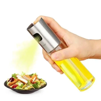 Glass Oil Spray Bottle Dispenser Kitchenware